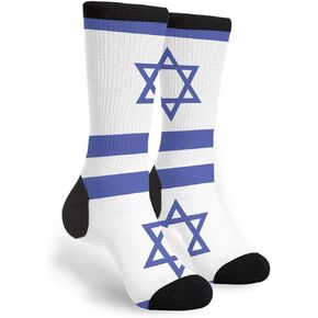 NGFF Flag Men Women Casual Crazy Funny Athletic Fancy Novelty Graphic Crew Tube Socks Moisture Wicking Gift