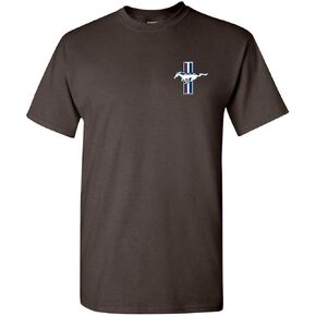 Ford Mustang The Legend Lives T-Shirt Classic Muscle Cars Men's Tee