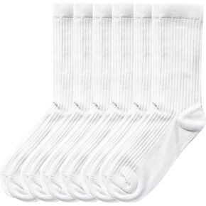 Smithking 6 pack Breathable Moisture Comfort Soft Casual Cotton Socks Medium socks men's socks Women's