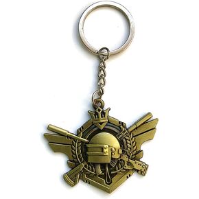 PUBG Medal key chain pendant eat chicken peripheral products