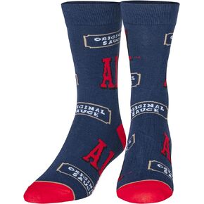 Mustard, Ketchup, Hot Sauces & More, Funny Colorful Novelty Socks