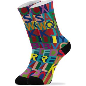 Bolaz Sunflower Crew Socks for Women & Men 1 Pairs, Ankle Socks Flower Funky Comfortable Crew Exquisite Sport Casual Socks