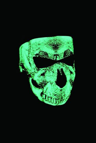 قناع وجه كامل من النيوبرين من شركة زانهيدجير, أسود in Kuwait