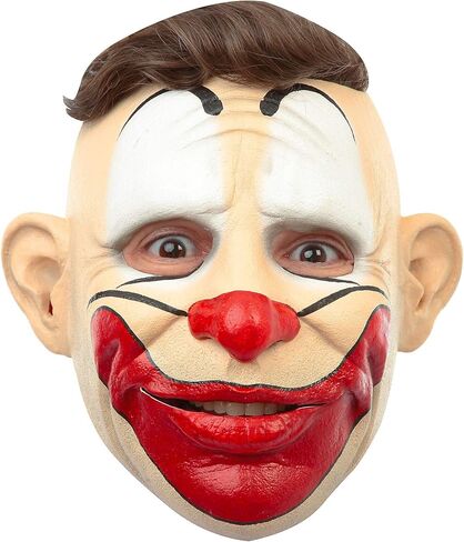 Ghoulish Masks Adult Customizable Hairstyle Friendly Clown Latex Mask in Saudi Arabia