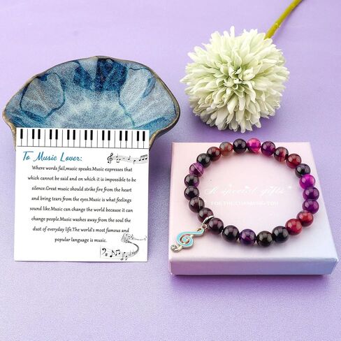 Music Bracelet Music Lovers Gifts for Music Teacher Student Musicians Jewelry Inspirational Gift in Kuwait