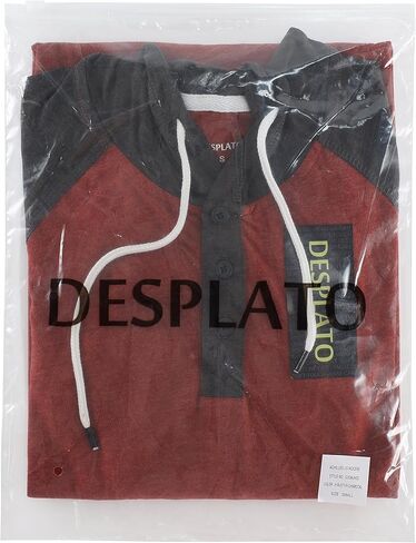 Men's Casual Vintage Slim Fit Workout Sports Hiking Lightweight Active Hoodie Jersey T-Shirts H.Charcoal/Black XXL in Kuwait