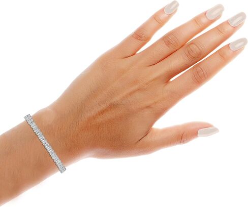 NATALIA DRAKE Accent Diamond Two Hearts Link Bracelet in Kuwait