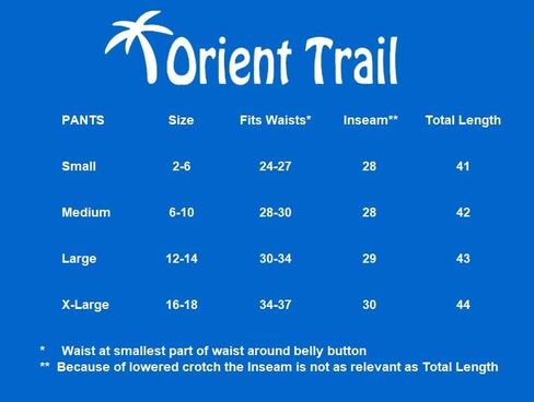 سراويل نسائية من Orient Trail بفتحة واسعة وأرجل واسعة كاجوال للشاطئ بوهو هيبي بوهيمي بيلاتيس ملفوفة بشكل كبير مقاس 2-18 in Kuwait
