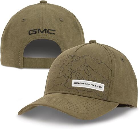 GMC Sierra HD Microfiber Olive Hat - Officially Licensed by GM in Saudi Arabia