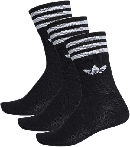adidas Men's Socks 39-42 Black/White in Saudi Arabia