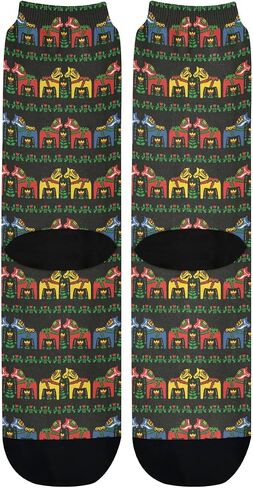 Bolaz Sunflower Crew Socks for Women & Men 1 Pairs, Ankle Socks Flower Funky Comfortable Crew Exquisite Sport Casual Socks in Saudi Arabia