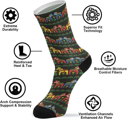 Bolaz Sunflower Crew Socks for Women & Men 1 Pairs, Ankle Socks Flower Funky Comfortable Crew Exquisite Sport Casual Socks in Saudi Arabia