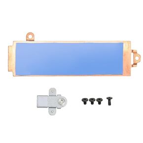 M.2 2280 SSD Heatsink Cover, with Bracket, Aluminum Alloy Hard Drive Heatsink Cover for Alienware M15 R5 R6 G15 5510 5511