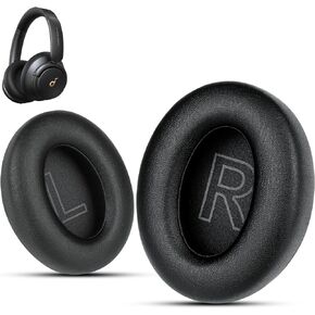 وسادات أذن بديلة من Krone Kalpasmos لـ Anker Soundcore Life Q20 - تناسب Soundcore Q20، Anker Soundcore Life Q20، Soundcore Anker Life Q20، Anker Q20، وسادات أذن بديلة Soundcore