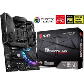 MSI MPG AMD B550 Gaming Plus Socket AM4 ATX DDR4-SDRAM Motherboard