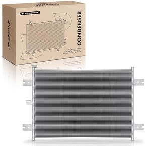 A-Premium Air Conditioning A/C Condenser Compatible with Peterbilt 330 2001, 385 2006, 387 2000-2005, Replace# 1E4582