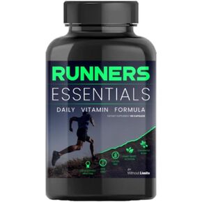 Without Limits Runners Essentials Daily Vitamin Formula - Runners Daily Vitamin - One Month Supply - 60 Capsules