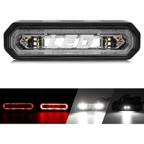 UTV LED Chase Brake Tail Lights,5 Modes Chasing Brake Light Bar,Strobe/Courtesy/Reverse/Running/Brake Light Compatible with 1.75''-2'' Roll Bar UTV ATV-1 Year Warranty