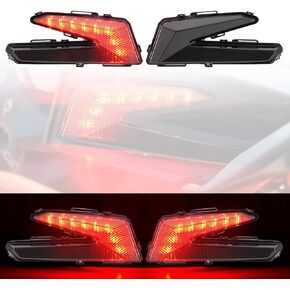A & UTV PRO X3 LED Tail Lights Assembly Kits, Rear Brake Taillights Stop Lamps for Can-Am Maverick X3 XDS XRS Max Turbo R 2017-2024 Accessories,Replace OEM#710004744,2pcs,Black