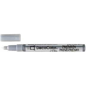 Uchida DecoColor Premium Leafing Tip Marker Silver