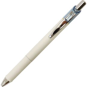 Pentel EnerGel Clena Retractable Liquid Gel Pen, Micro Fine Point 0.5mm Needle Tip, Black Ink, Sax Blue Body (BLN75LS-A)