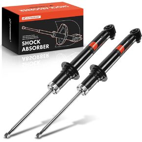 A-Premium Rear Pair (2) Strut Shock AbsorberCompatible with BMW 528i 2011-2016, 535d 2014-2016, 535i 2011-2016, 550i 2011-2016, 640i 2013-2019, 650i 2013-2019, Rear LH & RH