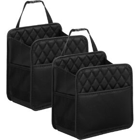 Updated Car Back Seat Organizers and Storage, Seat Organizer for Backseat, Premium PU Leather Front & Backseat Car Organizer Universal Waterproof Hanging Car Seat Organizer (Beige 1Pack) in Saudi Arabia