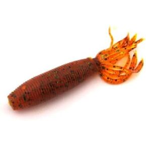 Yamamoto Gary Custom Baits 4" Fat Ika (PMPKN W/BLK & GRN 92F-10-196)