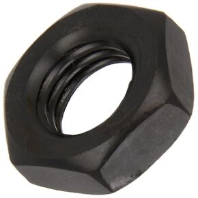 Te-Co 42206 Black Oxide High Grade Alloy Steel Heavy Hex Jam Nut, 5/8"-11 TPI, 1-1/16" Width x 23/64" Height (Pack of 5)