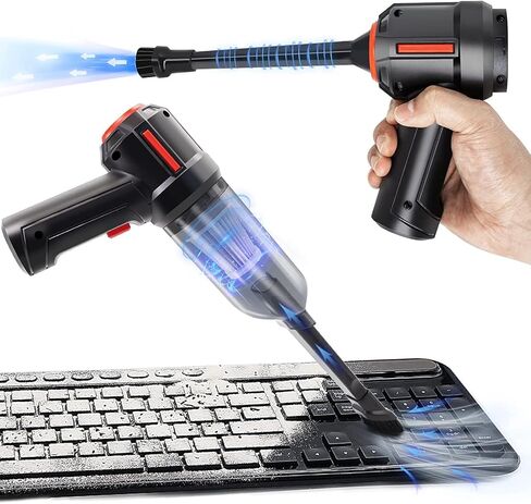 Pubfun Vacuum Dust Cleaner Rechargeable, Computer Vacuum Keyboard Cleaner for Keyboard, Dusting Portable Mini Vacuum Cleaner for Car, Interior Detailing Home and Office Dust Cleaning in Saudi Arabia