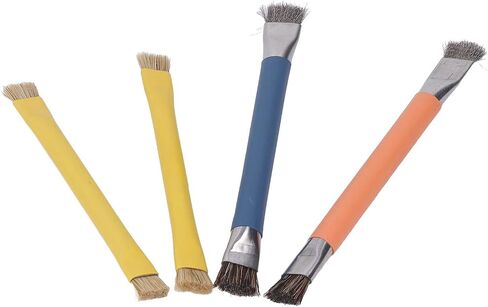 4PCS Keyboard Maintenance Cleaning Brush Kit Electronics Cleaning Brush Set Keyboard Brush Kit Mini Keyboard Cleaning Brush Anti Static ABS Handle in Saudi Arabia