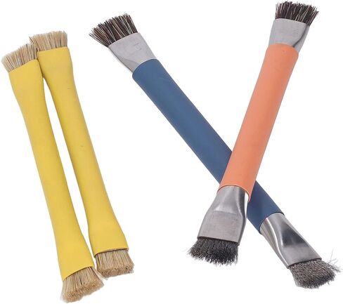 4PCS Keyboard Maintenance Cleaning Brush Kit Electronics Cleaning Brush Set Keyboard Brush Kit Mini Keyboard Cleaning Brush Anti Static ABS Handle in Saudi Arabia