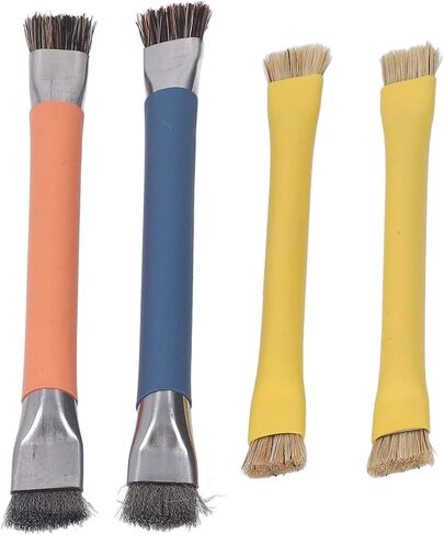 4PCS Keyboard Maintenance Cleaning Brush Kit Electronics Cleaning Brush Set Keyboard Brush Kit Mini Keyboard Cleaning Brush Anti Static ABS Handle in Saudi Arabia