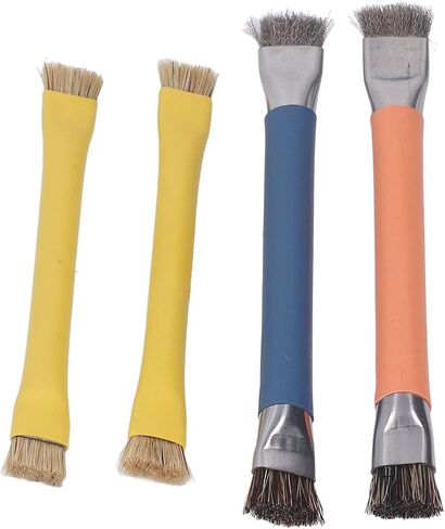 4PCS Keyboard Maintenance Cleaning Brush Kit Electronics Cleaning Brush Set Keyboard Brush Kit Mini Keyboard Cleaning Brush Anti Static ABS Handle in Saudi Arabia