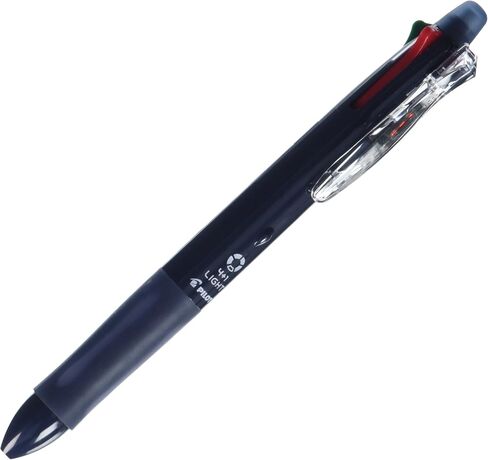 Pilot Mult Function Pen 4+1 Light, 0.7mm Ballpoint Pen, 0.5mm Mechanical Pencil, Clear Blue (BKHL-50R-CL) in Saudi Arabia