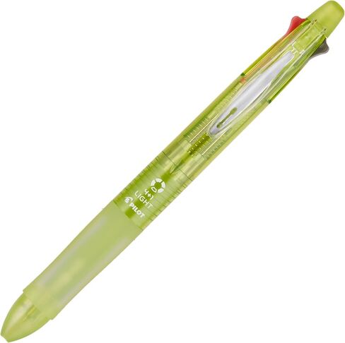 Pilot Mult Function Pen 4+1 Light, 0.7mm Ballpoint Pen, 0.5mm Mechanical Pencil, Clear Blue (BKHL-50R-CL) in Saudi Arabia