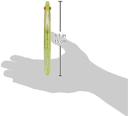 Pilot Mult Function Pen 4+1 Light, 0.7mm Ballpoint Pen, 0.5mm Mechanical Pencil, Clear Blue (BKHL-50R-CL) in Saudi Arabia