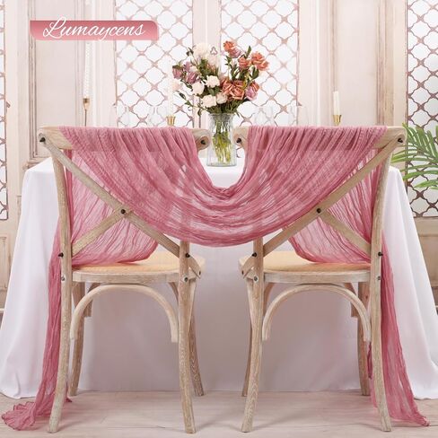 24 Pack Black Cheesecloth Table Runner 6FT Boho Gauze Table Runner Rustic Romantic Cheese Cloth Table Runner for Wedding Birthday Baby Shower Party Table Decorations in Saudi Arabia