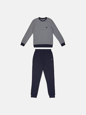 Emporio Armani mens Light Waffle Lounge Set in Saudi Arabia