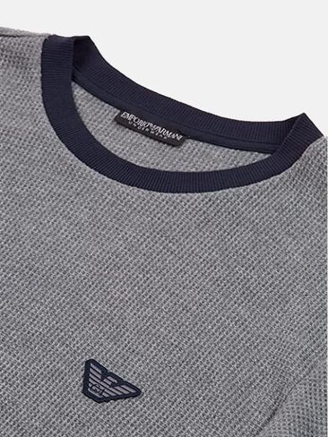 Emporio Armani mens Light Waffle Lounge Set in Saudi Arabia