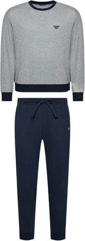 Emporio Armani mens Light Waffle Lounge Set in Saudi Arabia