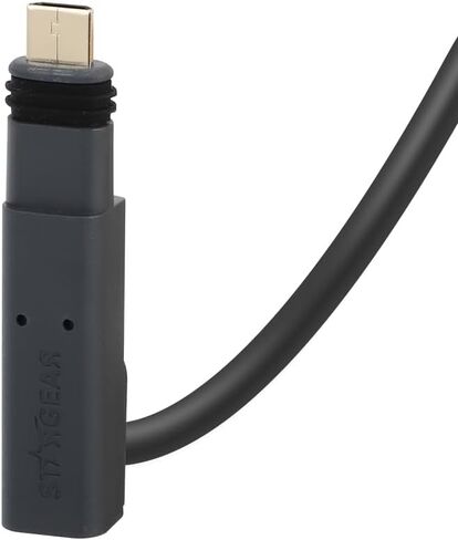 كابل Motoparty Stargear لـ Starlink Actuated Gen 2، 75FT/23M Stargear Internet Kit eplacement Cable for Starlink Rectangular Satellite V2 مع أغطية نهاية مقاومة للماء in Saudi Arabia