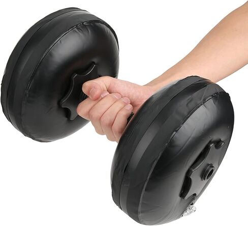 Water Filled Dumbbells Set, 8-10kg Portable PVC Travel Dumbbells, Adjustable Fitness Dumbbell Yoga Dumbbells for Workout, Fitness, Body Building and Shaping in Saudi Arabia