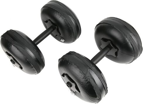 Water Filled Dumbbells Set, 8-10kg Portable PVC Travel Dumbbells, Adjustable Fitness Dumbbell Yoga Dumbbells for Workout, Fitness, Body Building and Shaping in Saudi Arabia