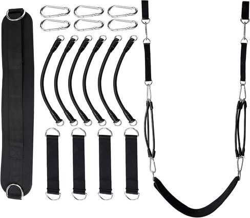 Amarine Made Pull Up Assistance Bands Set Training Power Fabric Resistance Bands Pull Up Straps for Upper Body Muscle Exercise Equipment for Home Gym Chin Up Bands in Saudi Arabia