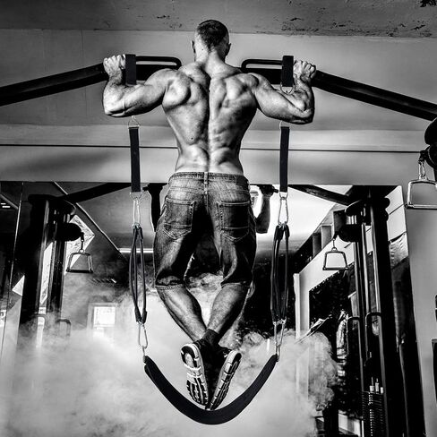 Amarine Made Pull Up Assistance Bands Set Training Power Fabric Resistance Bands Pull Up Straps for Upper Body Muscle Exercise Equipment for Home Gym Chin Up Bands in Saudi Arabia