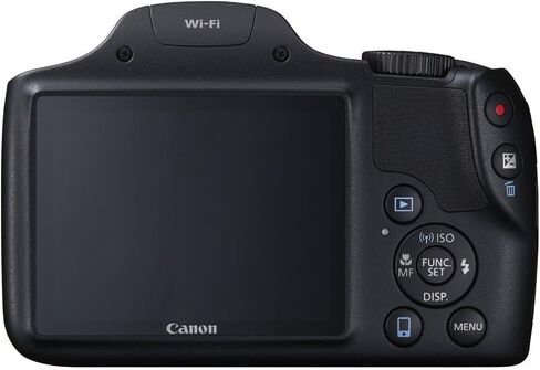 كاميرا Canon SX530-CR الرقمية PowerShot CMOS بدقة 16.0 ميجابكسل مع تكبير بصري للصورة 50x (24-1200 مم) وفيديو LCD عالي الدقة 3 بوصة 1080 بكسل، متجدد - أسود in Saudi Arabia