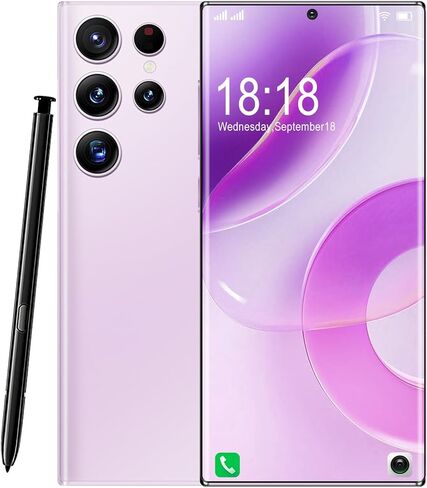 C23 Smartphone with Tool Pen, Android 13.0 Cell Phone, 6GB+256GB Unlocked Phone，Support Dual SIM Dual Standby Face Recognition 6000mAh Ultra Long Life Battery.(Black) in Saudi Arabia