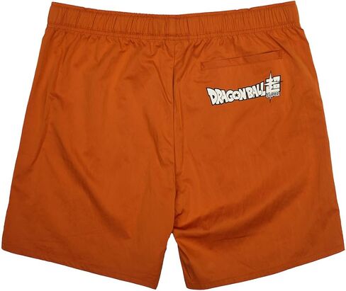 Dragon Ball Super: Super Hero Kanji Symbol Men's Orange Lounge Shorts in Saudi Arabia
