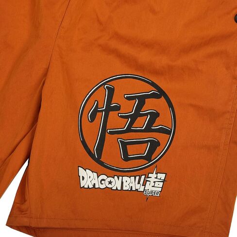 Dragon Ball Super: Super Hero Kanji Symbol Men's Orange Lounge Shorts in Saudi Arabia